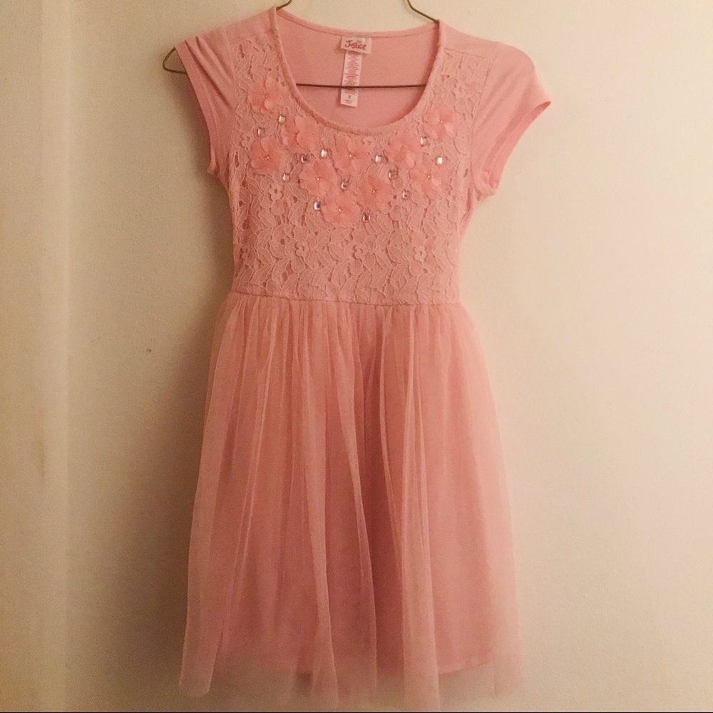 Justice Pink Dress
